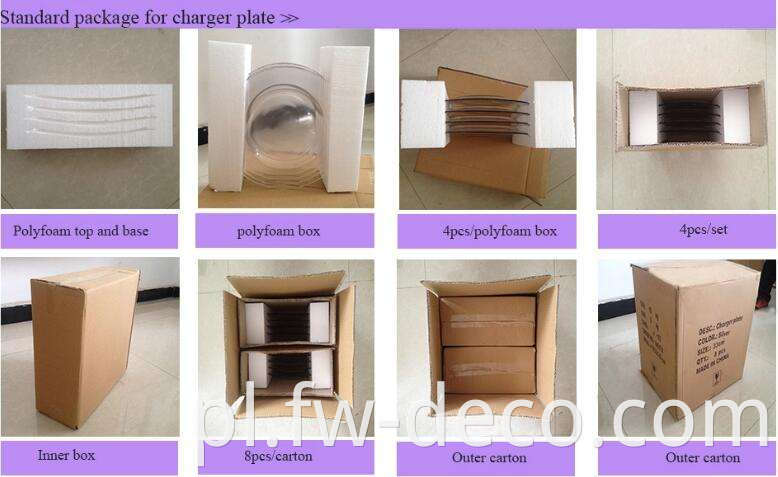 charger plate